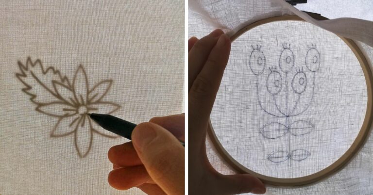 Pattern transfer with lightbox method