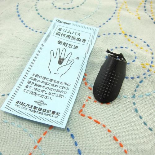Leather Palm Thimble for Sashiko Etsy