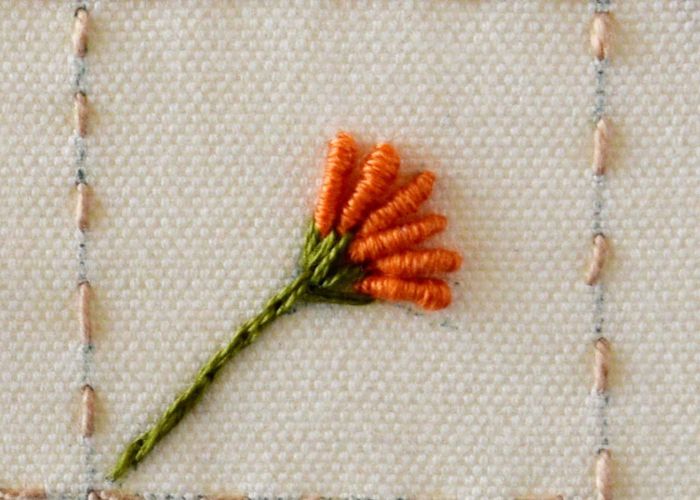 Fan flower step2