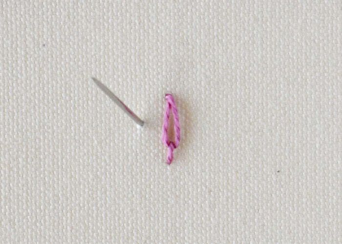 Tulpenstich Schritt 4