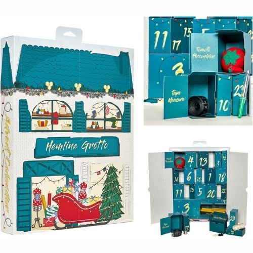 Hemline Filled Advent Calendar - 24 Sewing & Craft Gifts on Amazon