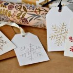 DIY Christmas Gift Tags With Snowflake Embroidery: Step-by-Step Guide + Free PDF Templates